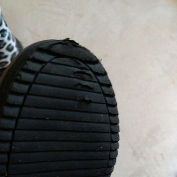 CHEROKEE TODDLER LEOPARD PRINT ANKLE BOOTS - Picture 6 of 7